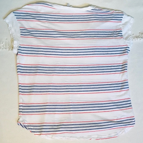 SPLENDID STRIPED CASUAL TOP - Picture 4 of 5